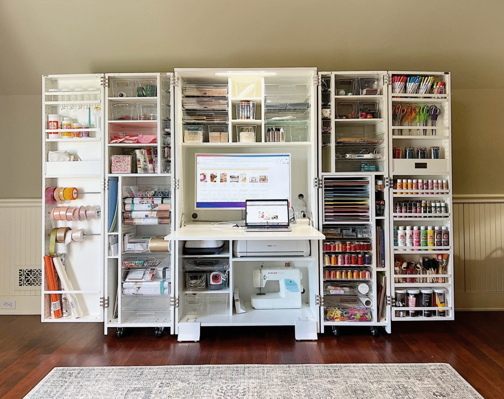 Craft Storage Cabinet