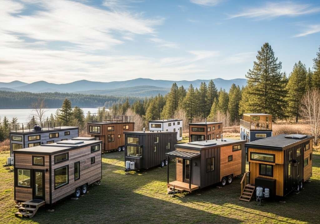 Modern Tiny Houses on Wheels