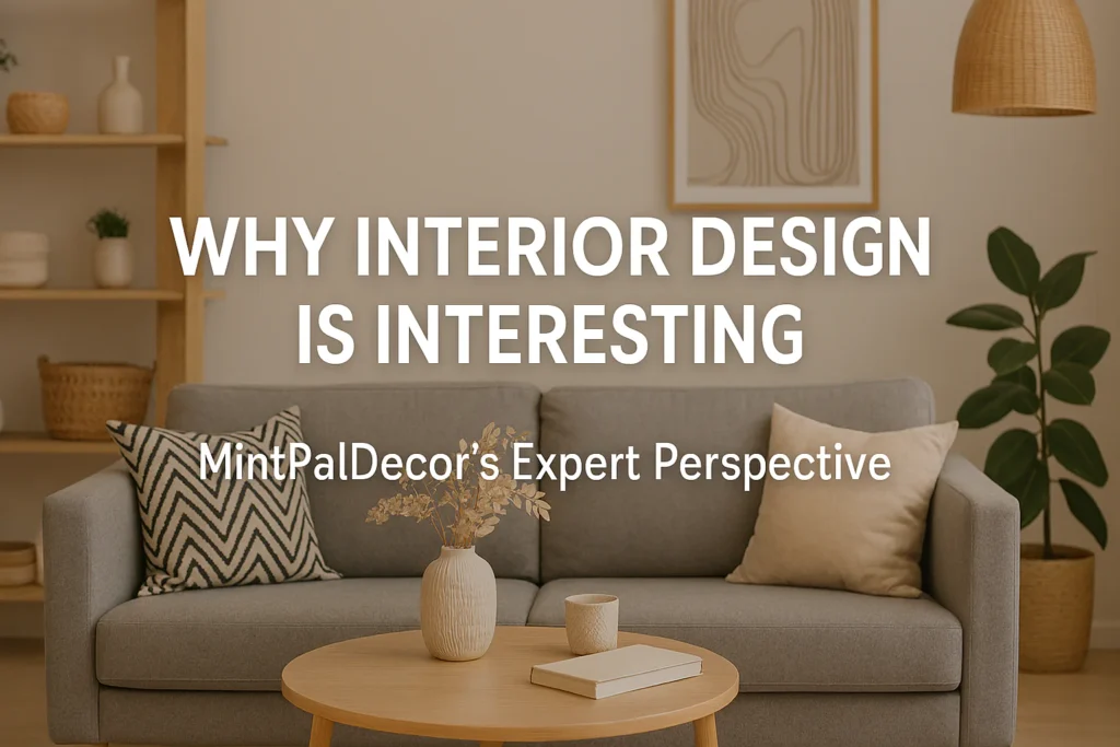 why interior design is interesting mintpaldecor