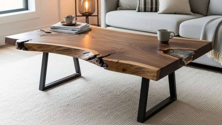 Live Edge Coffee Table