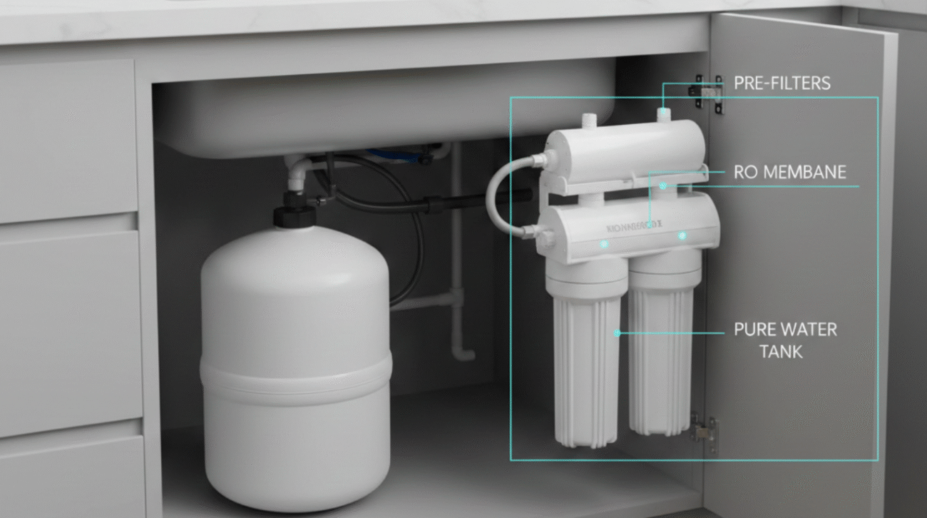 Hom RO (Home Reverse Osmosis) Water Purifier